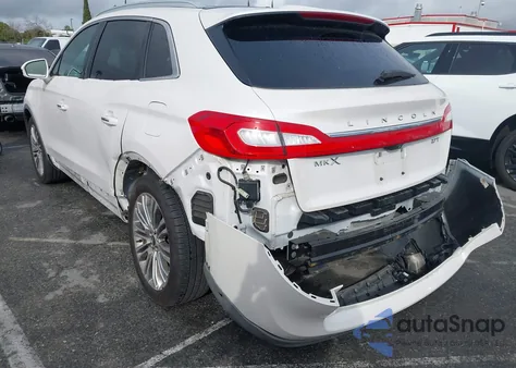 2017 Lincoln Mkx Reserve z USA, uszkodzony, nr VIN 2LMPJ6LP6HBL52856